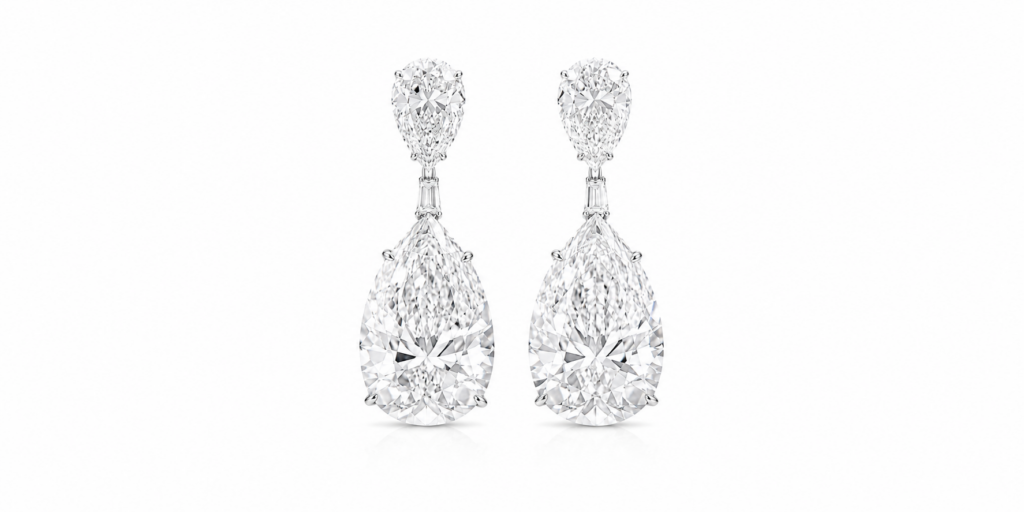 miroir de l'amour, diamond earring | Cape Town Diamond Museum