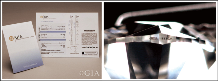 A GIA certificate will indicate if a diamond is man-made. | Cape Town Diamond Museum